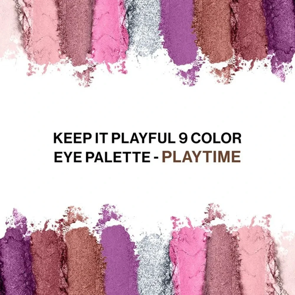 L.A. Girl Keep It Playful 9 Colors Pallette Eye Shadows-Playtime